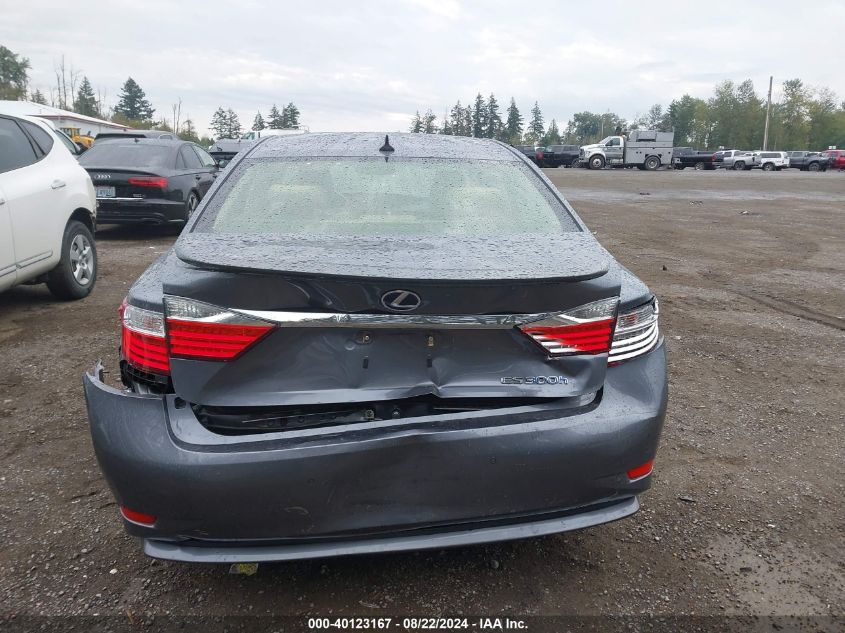 2013 Lexus Es 300H VIN: JTHBW1GG6D2000237 Lot: 40123167