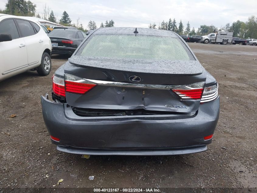 2013 Lexus Es 300H VIN: JTHBW1GG6D2000237 Lot: 40123167