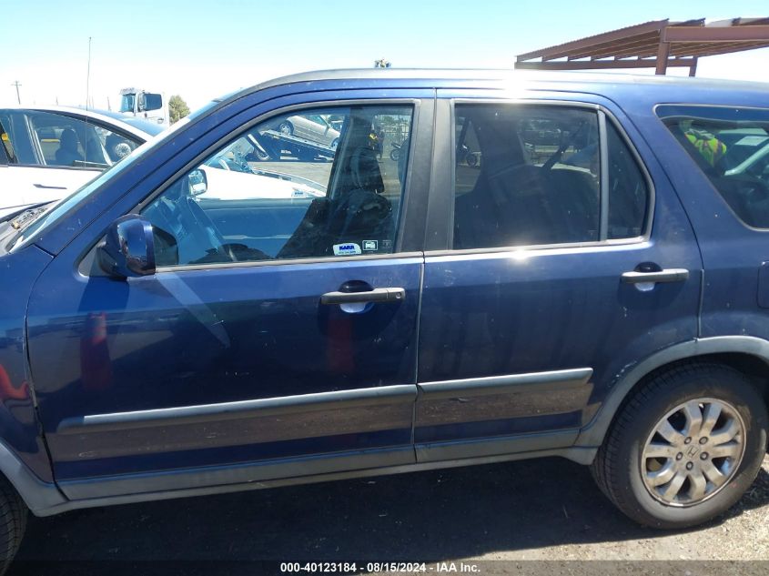 2006 Honda Cr-V Ex VIN: JHLRD78886C061671 Lot: 40123184