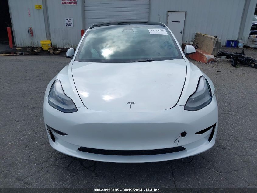 2023 Tesla Model 3 Rear-Wheel Drive VIN: 5YJ3E1EA6PF509527 Lot: 40123195