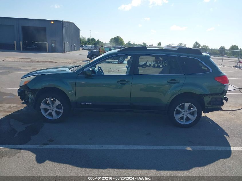 2014 Subaru Outback 2.5I Premium VIN: 4S4BRCCC8E3303731 Lot: 40123216