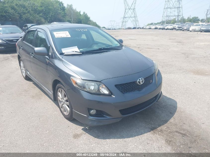 2010 Toyota Corolla S VIN: 2T1BU4EE6AC457928 Lot: 40123249