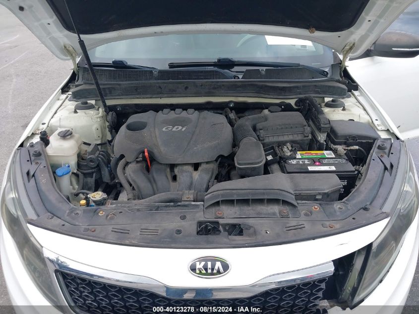 2012 Kia Optima Lx VIN: KNAGM4A75C5284400 Lot: 40123278