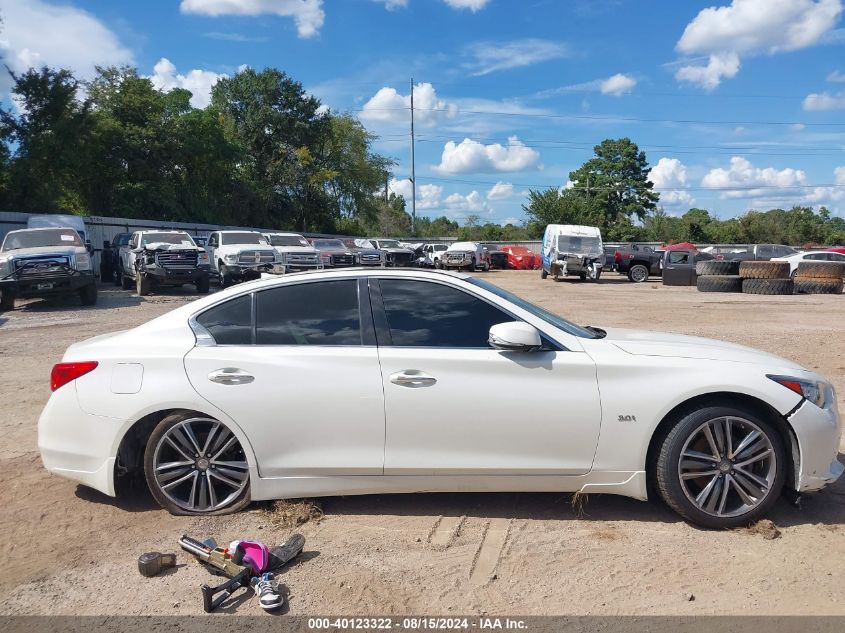 2017 Infiniti Q50 3.0T Premium VIN: JN1EV7AP0HM730817 Lot: 40123322