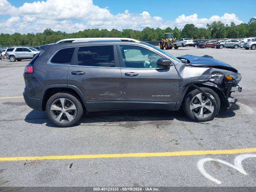 2019 Jeep Cherokee Limited Fwd VIN: 1C4PJLDBXKD360364 Lot: 40123333