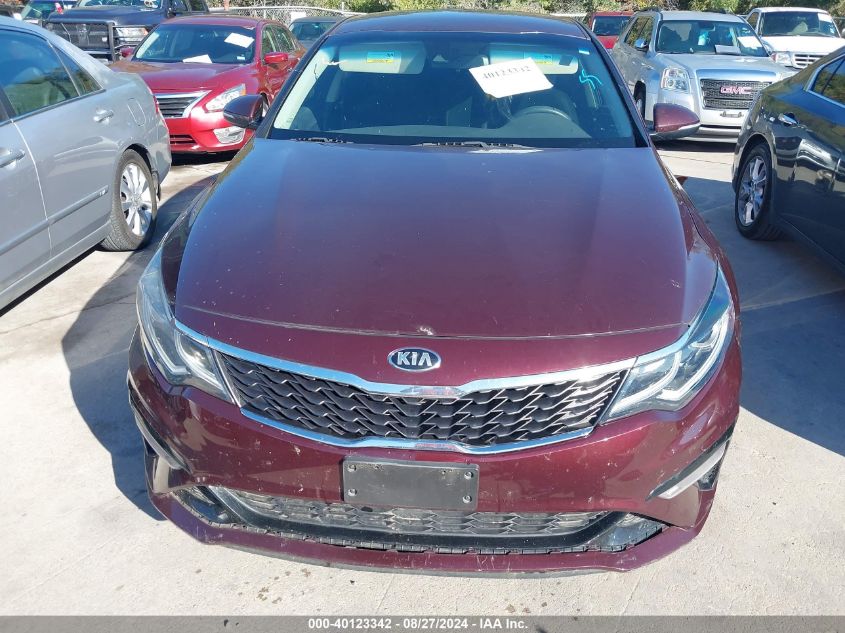 2019 Kia Optima Lx VIN: 5XXGT4L34KG374731 Lot: 40123342