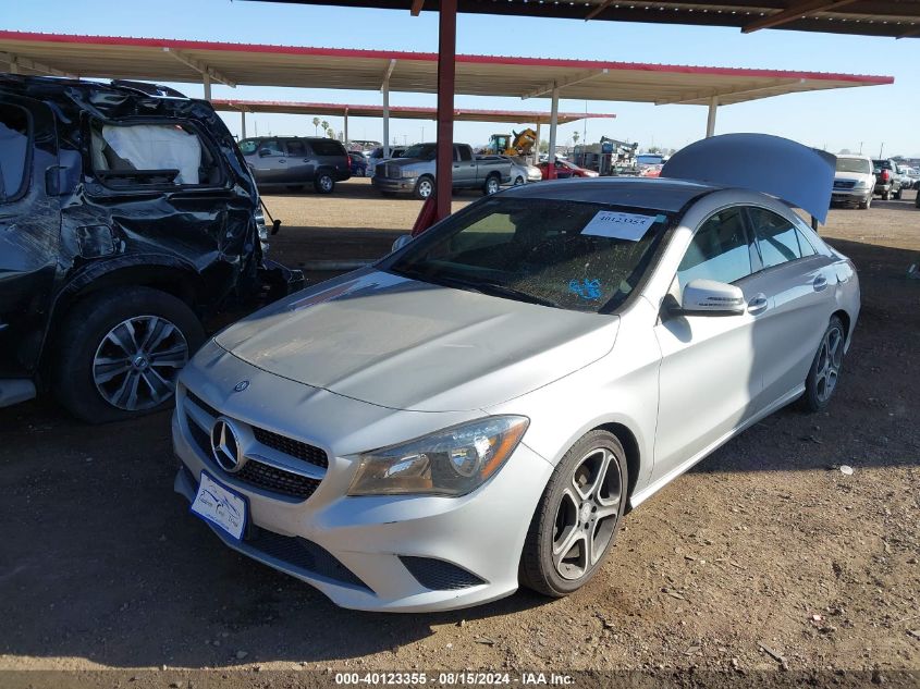 VIN WDDSJ4GB3EN157476 2014 MERCEDES-BENZ CLA 250 no.2