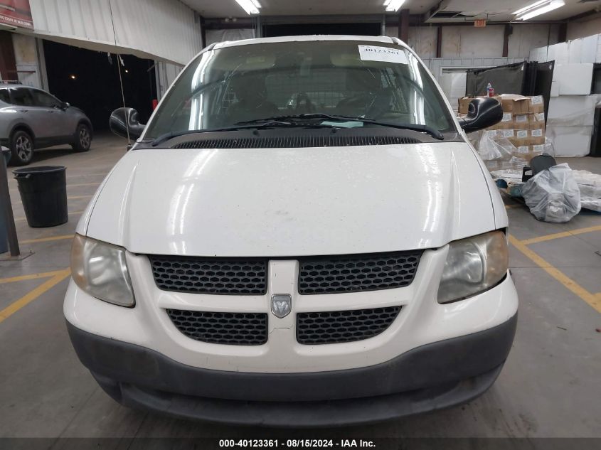 1D4GP2138337820 2003 Dodge Caravan C/V