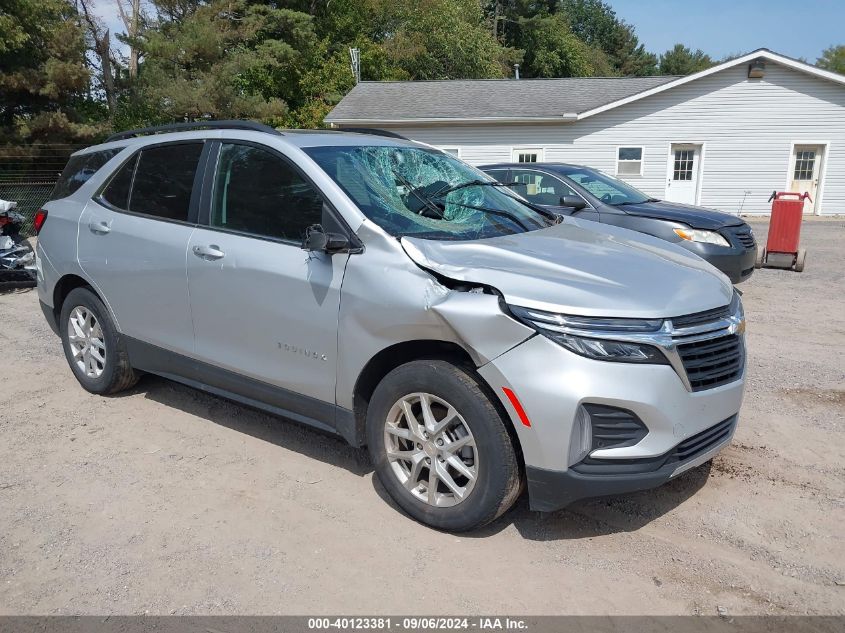 2022 CHEVROLET EQUINOX FWD LT - 3GNAXKEV7NL109623