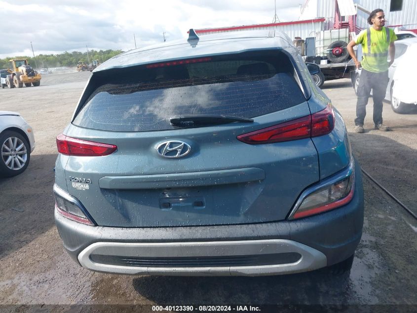 2022 Hyundai Kona Se VIN: KM8K22AB5NU848823 Lot: 40123390