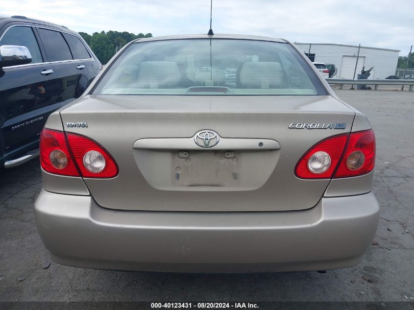 2006 Toyota Corolla Le VIN: 2T1BR32E66C581169 Lot: 40123431