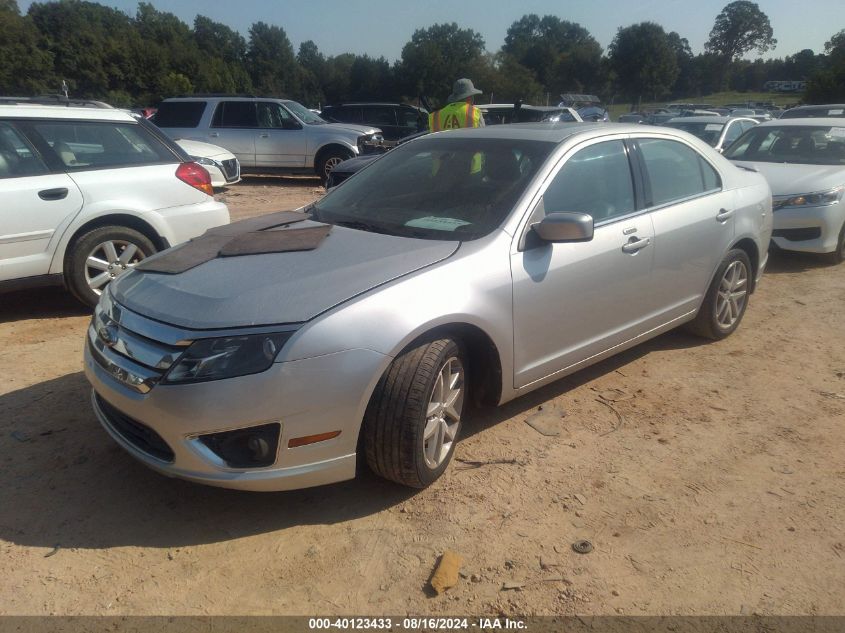 2010 Ford Fusion Sel VIN: 3FAHP0JA4AR342418 Lot: 40123433