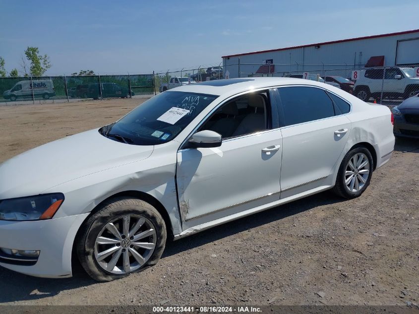 2013 Volkswagen Passat 2.5L Sel Premium VIN: 1VWCP7A38DC055968 Lot: 40123441