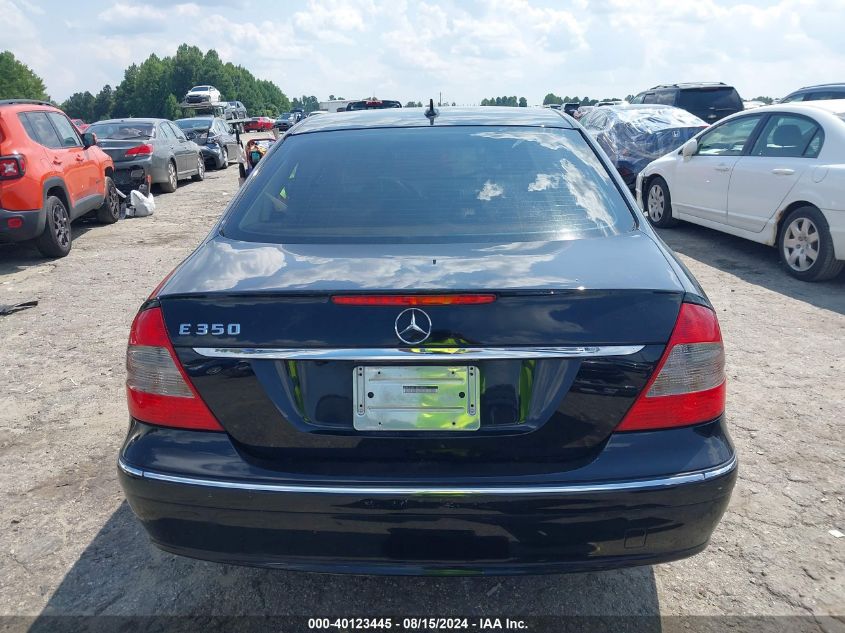 2008 Mercedes-Benz E 350 VIN: WDBUF56X18B249049 Lot: 40123445