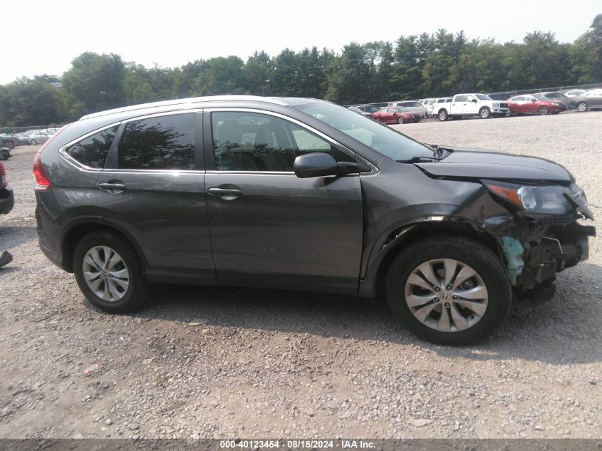 2014 Honda Cr-V Ex-L VIN: 2HKRM4H72EH667831 Lot: 40123454