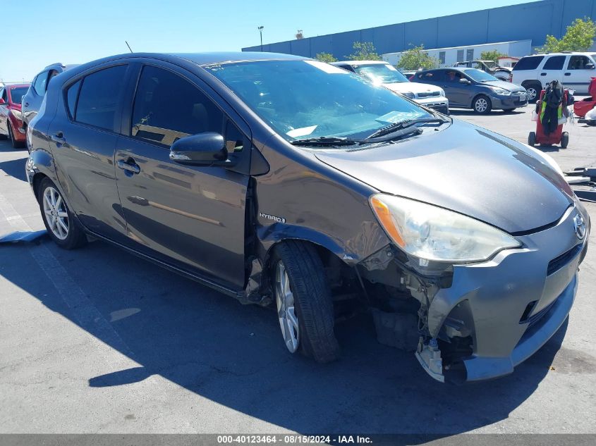 2012 Toyota Prius C Four VIN: JTDKDTB30C1518890 Lot: 40123464