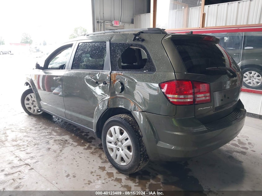 VIN 3C4PDCAB5HT582762 2017 DODGE JOURNEY SE