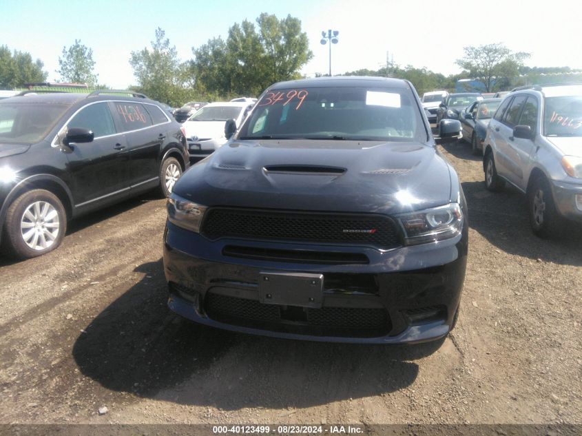 2018 Dodge Durango R/T Awd VIN: 1C4SDJCT9JC462212 Lot: 40123499