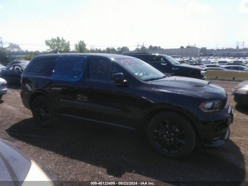 2018 Dodge Durango R/T Awd VIN: 1C4SDJCT9JC462212 Lot: 40123499