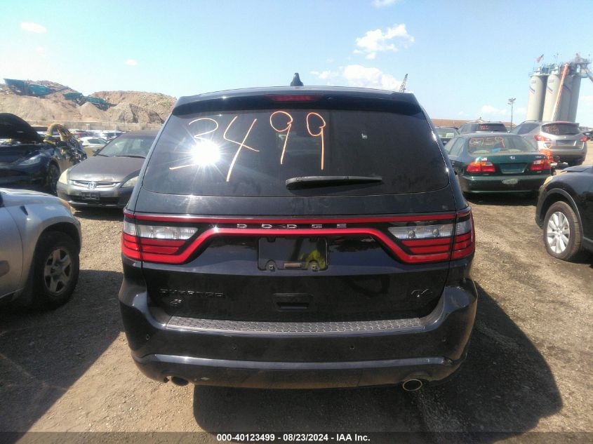 2018 Dodge Durango R/T Awd VIN: 1C4SDJCT9JC462212 Lot: 40123499