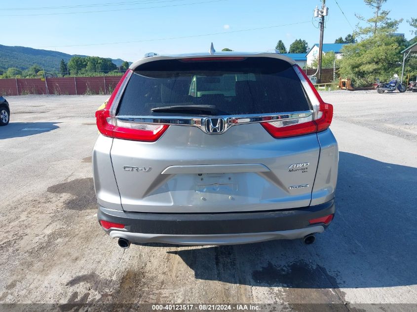 2017 Honda Cr-V Touring VIN: 2HKRW2H98HH625796 Lot: 40123517