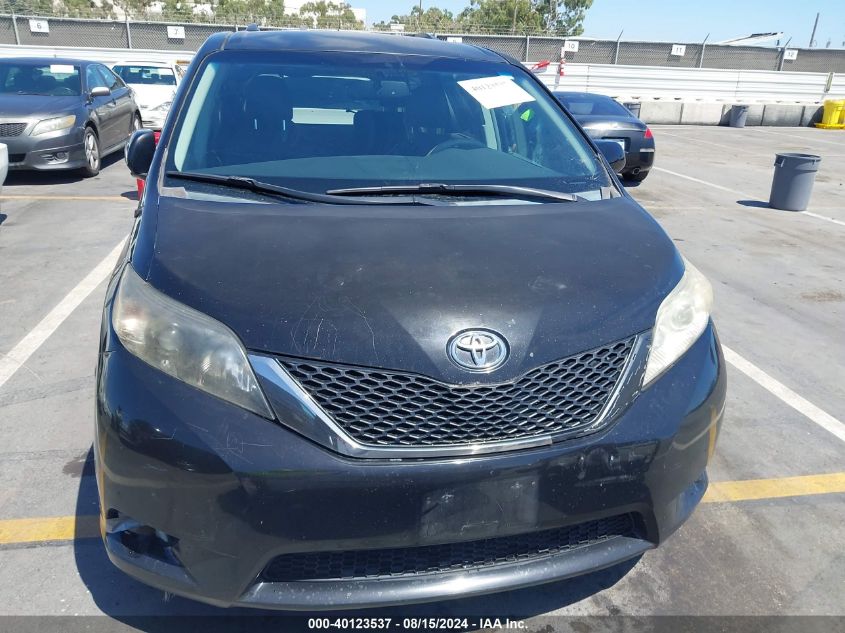 2014 Toyota Sienna Se 8 Passenger VIN: 5TDXK3DC1ES483212 Lot: 40123537