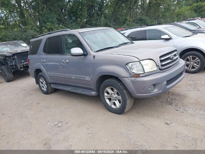 2001 Toyota Sequoia Limited V8 VIN: 5TDBT48A81S020211 Lot: 40123544