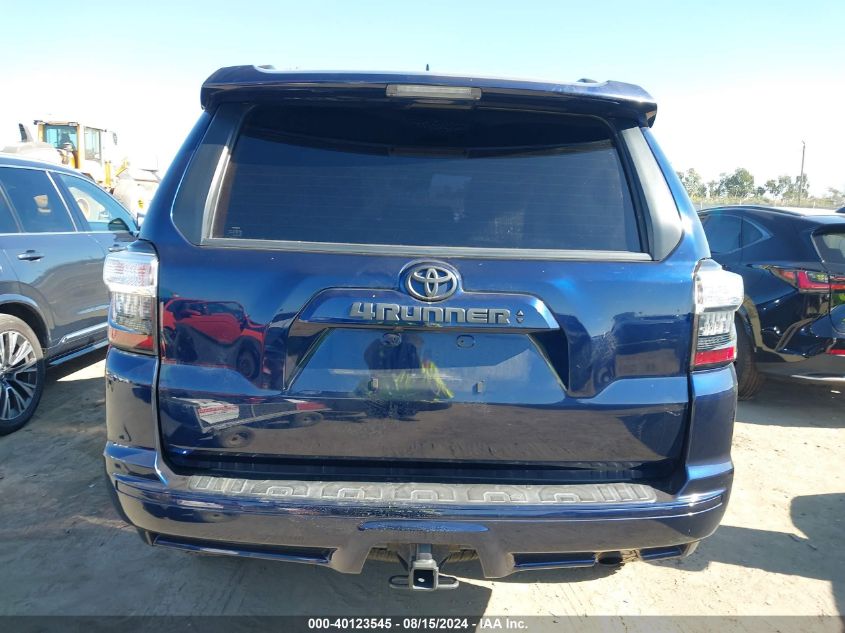 2022 Toyota 4Runner Trd Sport VIN: JTESU5JR0N5999541 Lot: 40123545