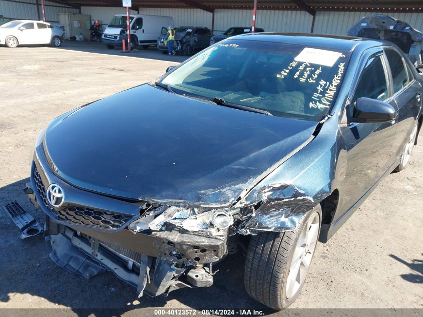 2014 Toyota Camry Se V6 VIN: 4T1BK1FK8EU552102 Lot: 40123572