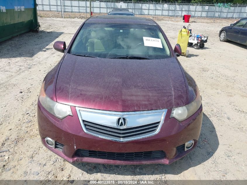 2012 Acura Tsx 2.4 (A5) VIN: JH4CU2F41CC020119 Lot: 40123575