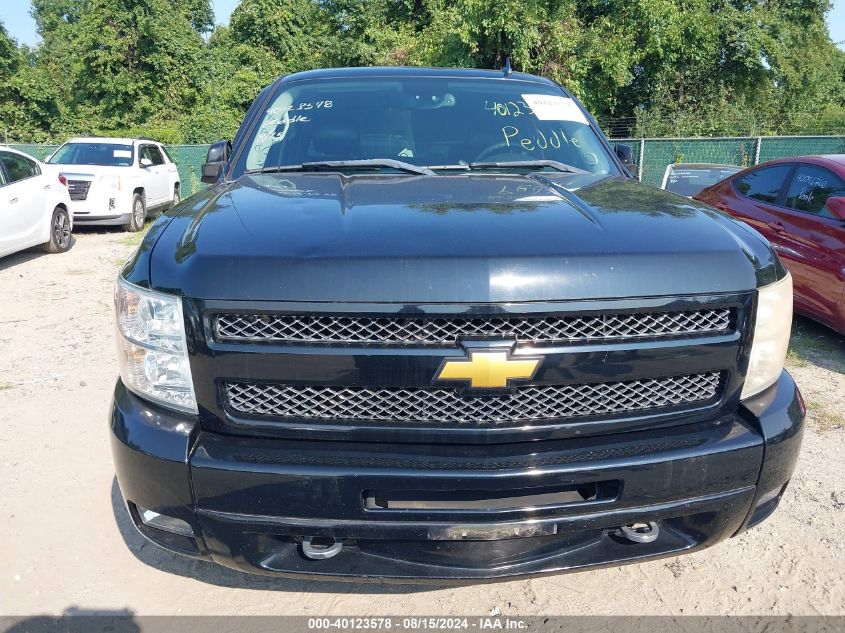 2011 Chevrolet Silverado K1500 Ltz VIN: 3GCPKTE34BG140600 Lot: 40123578