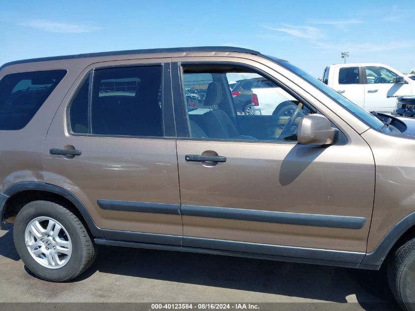 2002 Honda Cr-V Ex VIN: JHLRD78802C062940 Lot: 40123584