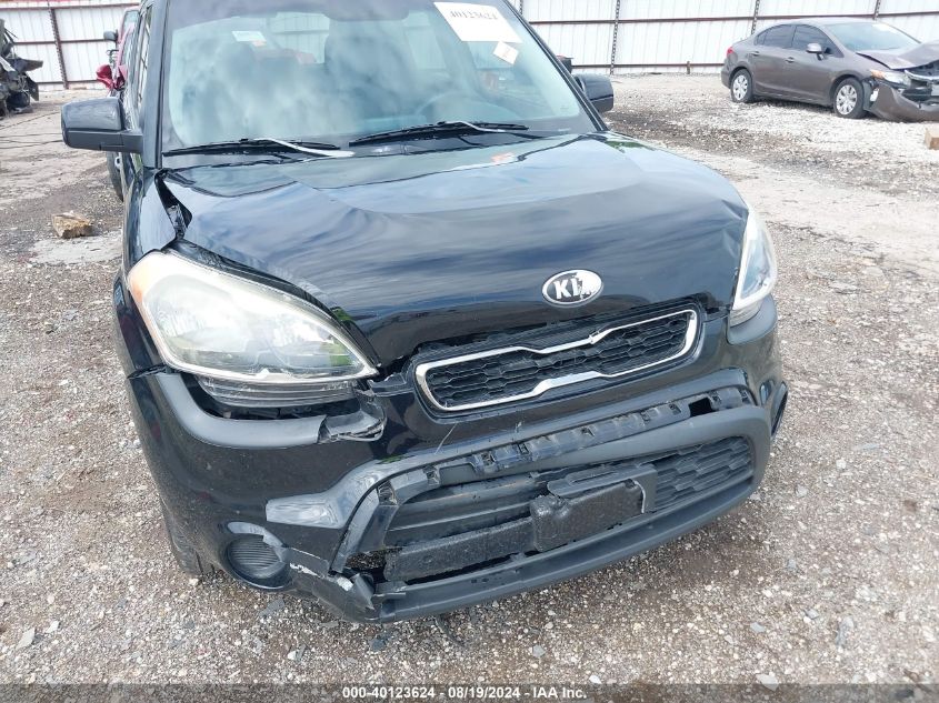 2013 Kia Soul VIN: KNDJT2A57D7620987 Lot: 40123624