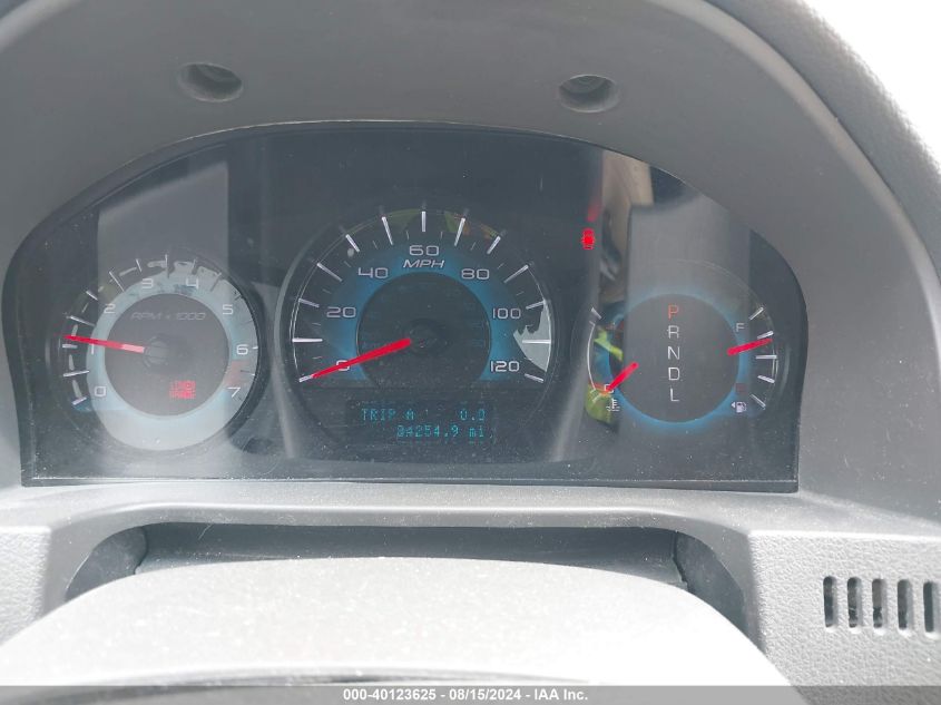 2012 Ford Fusion Sel VIN: 3FAHP0JAXCR397202 Lot: 40123625