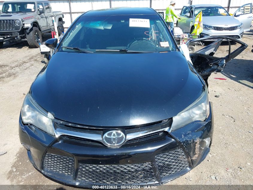 2015 Toyota Camry Se VIN: 4T1BF1FK3FU072829 Lot: 40123633