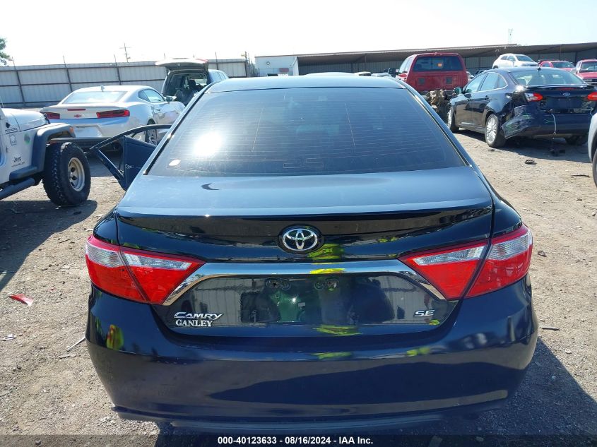 2015 Toyota Camry Se VIN: 4T1BF1FK3FU072829 Lot: 40123633