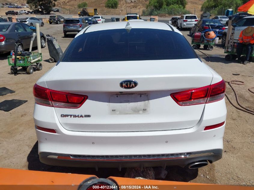 2019 Kia Optima Lx/S VIN: 5XXGT4L32KG305987 Lot: 40123641