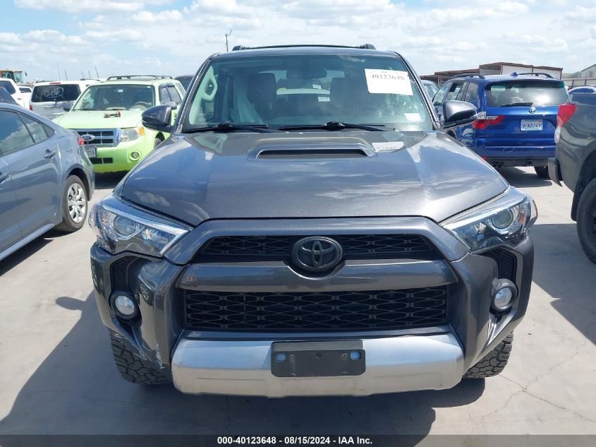 2019 Toyota 4Runner Trd Off Road Premium VIN: JTEBU5JR5K5656171 Lot: 40123648