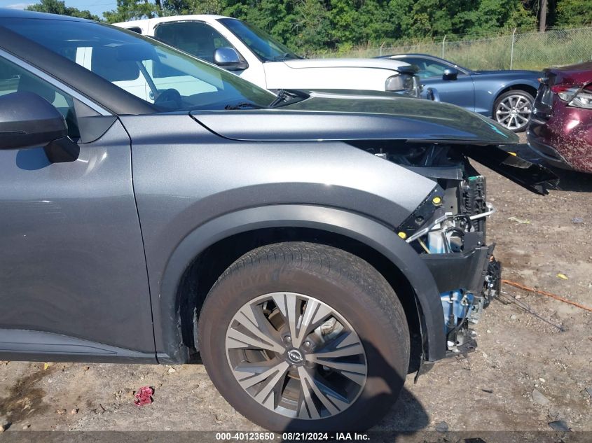 2022 Nissan Rogue Sv Fwd VIN: 5N1BT3BAXNC676741 Lot: 40123650