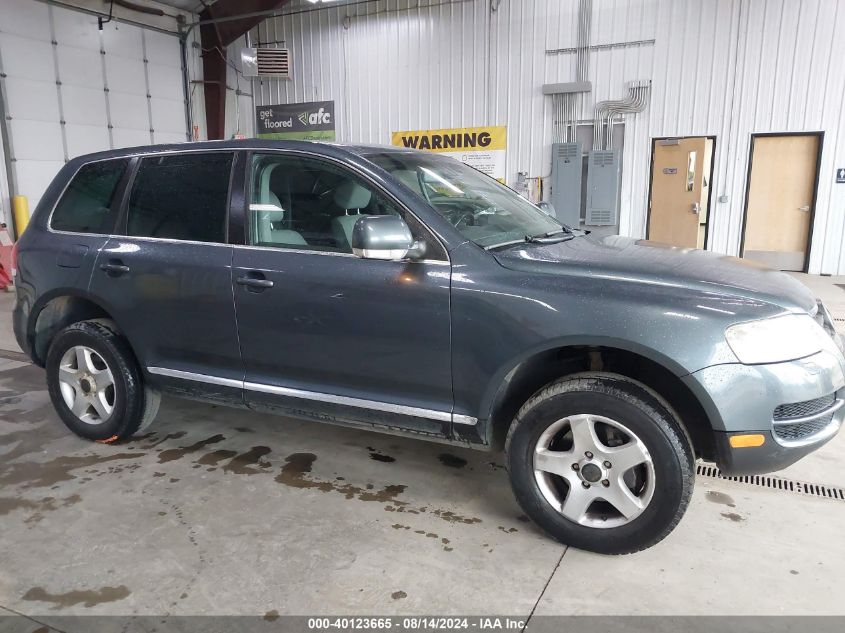 2005 Volkswagen Touareg V6 VIN: WVGBG77L75D002269 Lot: 40123665