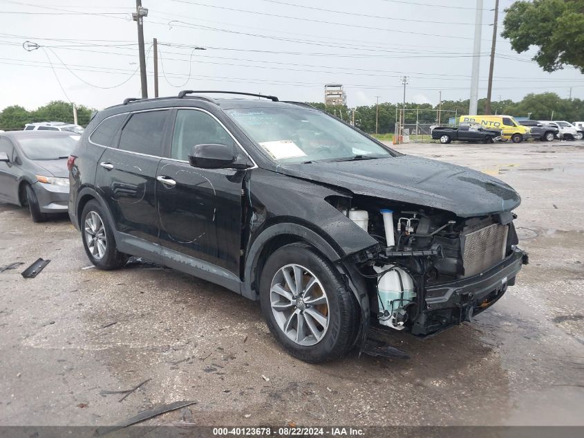 KM8SM4HF2HU235318 2017 HYUNDAI SANTA FE - Image 1