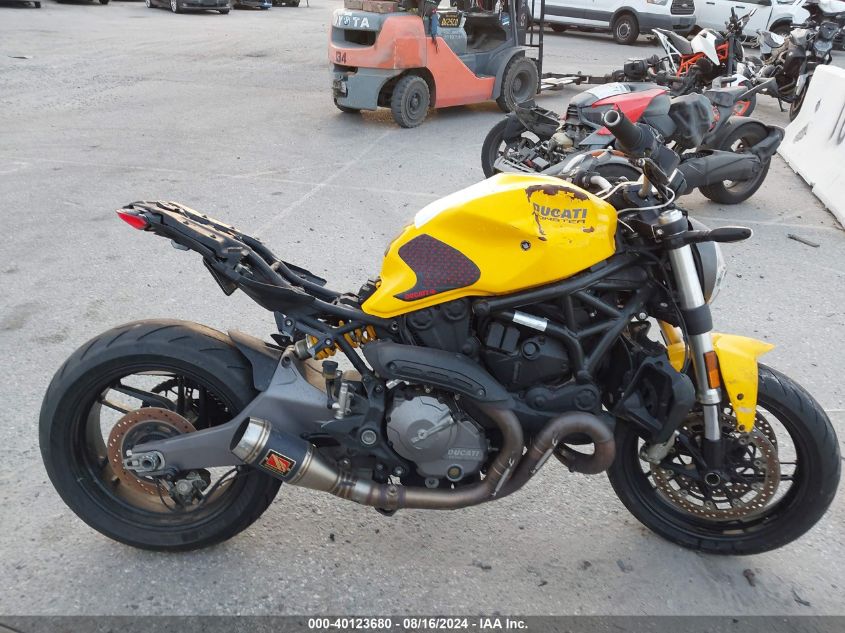 2018 Ducati Monster 821 VIN: ZDMMACLS5JB001412 Lot: 40123680