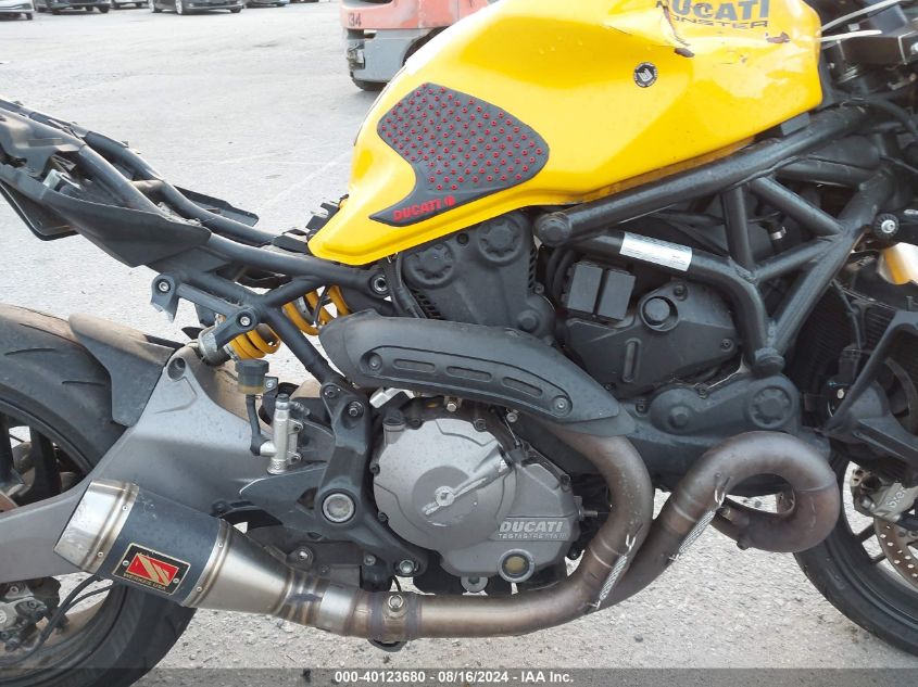 ZDMMACLS5JB001412 2018 Ducati Monster 821