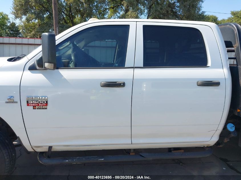 2012 Ram 3500 Chassis St/Slt/Laramie VIN: 3C7WDTCL9CG216325 Lot: 40123695