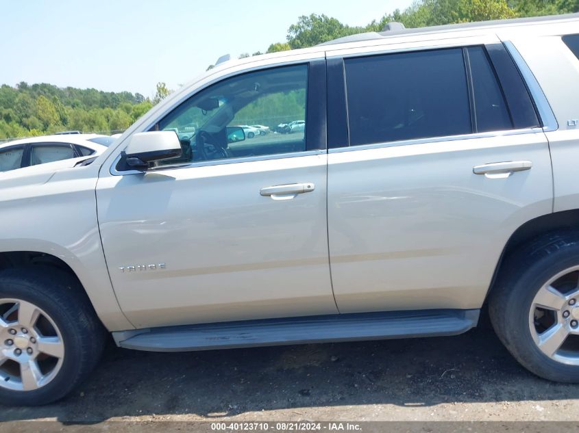 2015 Chevrolet Tahoe Lt VIN: 1GNSCBKC6FR504356 Lot: 40123710