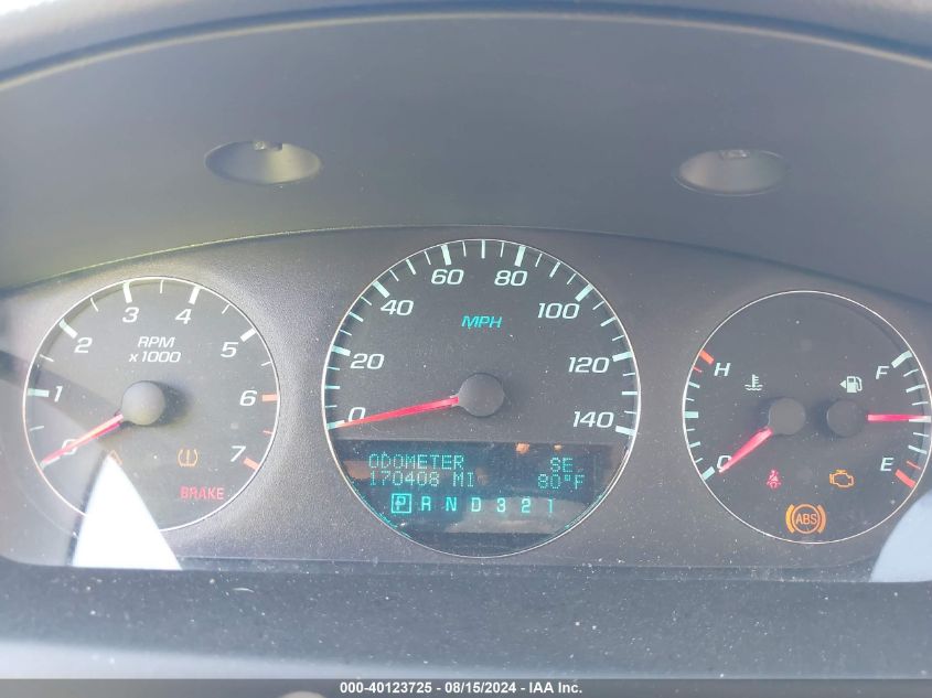 2011 Chevrolet Impala Ltz VIN: 2G1WC5EM6B1168977 Lot: 40123725