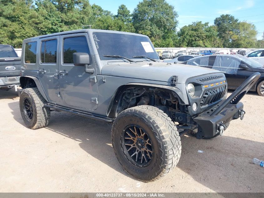 2014 Jeep Wrangler Unlimited Sahara VIN: 1C4BJWEG1EL236824 Lot: 40123737