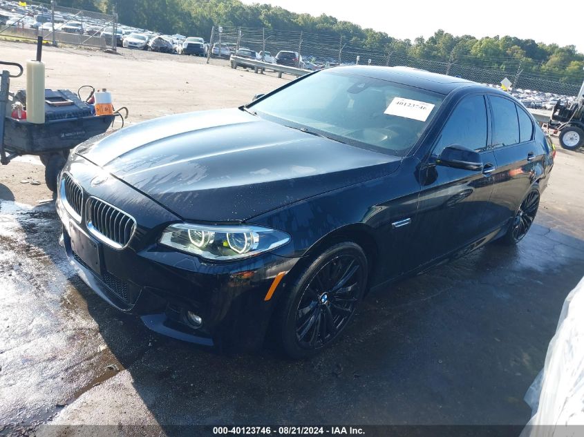 2015 BMW 535I xDrive VIN: WBA5B3C57FD544454 Lot: 40123746