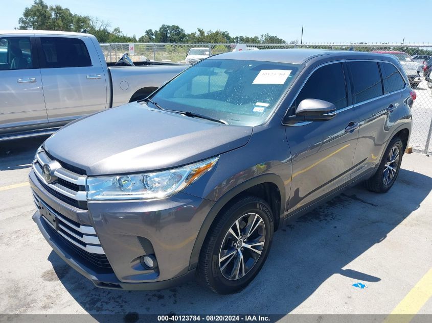 2017 Toyota Highlander Le Plus VIN: 5TDZZRFH3HS192781 Lot: 40123784