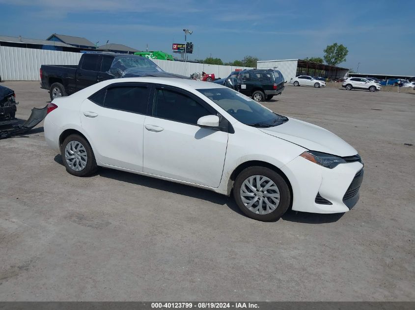 2019 Toyota Corolla Le VIN: 5YFBURHE7KP885369 Lot: 40123799